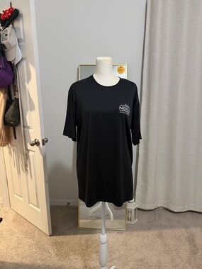 New Mix Black Short-Sleeve Graphic Tee